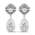 Import REYES Factory Prices Pear Cut 6.6 Carat Lab Grown Diamond Earrings Classic Latest Design 925 Sterling Silver Drop Jewelry from China