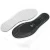 Import Rigid white canvas suface active carbon black latex shoe insole from China