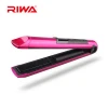 RIWA brand LED display temperature control & USB charge cordless hair straightener