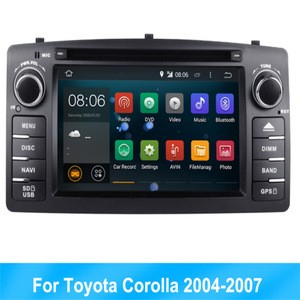 RK Android 8.1 HD car multimedia player car radio For Toyota Corolla 2004-2007 2 din Car GPS DVD 2G RAM
