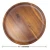 Import Round Wooden Dishes Snack Plate Acacia Wood Plate from China