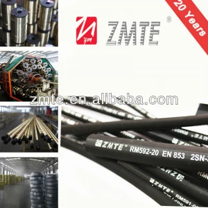 SAE 100 R2AT / DIN / EN 853 2SN Hydraulic Rubber Hose