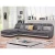 Import salas and living room furniture sets modern l shaped sofa suade fabric animal print chesterfield luxury upholstery from China