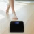 SALOY Four point type most accurate Bathroom scale with very big glass platform