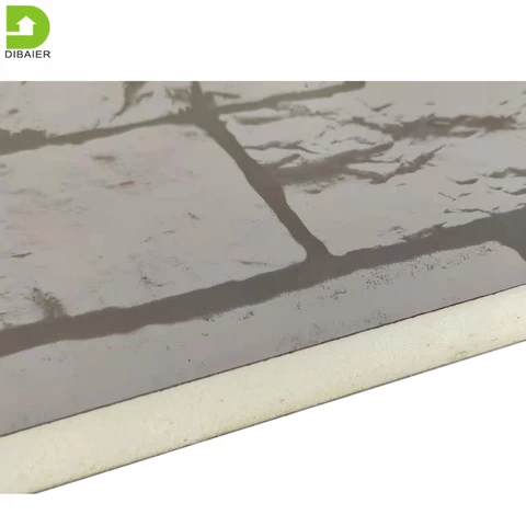 sandwich panel cheap price fireproof pu foam insulation waterproof polyurethane board exterior cladding decoration siding