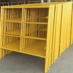 Scaffolding with Galvanized Cross Brace scaffold ladder frame Frame Scaffold