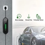 Schedule Charging 14-50P Sae J1772 Type 1 32A App Control Ev Fast Charger Portable Mobile 7Kw Ev Charger For Electric Car