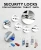 Import secure keyless digital combination door lock from Taiwan