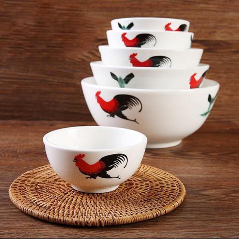 Chicken Tableware Buy Shandong Factory Chicken Plate And Bowl Dinner Set Ceramic Dining ...