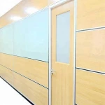 SHANEOK classical fibreboards full or half office partition walls design