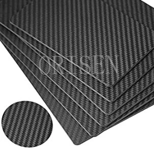 Sheet 3K Twill Plain 1mm 2mm 3mm Thickness Carbon Fiber Laminated Carbon Fiber Sheet