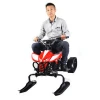 Shenzhen direct factory 4 wheel mini electric snowmobile, snow vehicle, kids snowm slider for sale