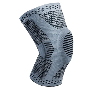 SHIWEI-HX045#Factory price Silicone Knee Support Knee Sleeve Compression Knee Brace
