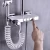 Import Shower bath set water tap mixer faucets rainfall bathroom column wall white thermostatic shower set from China