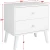 Import Sidebed Table 2 Drawers Locker Bedside Cabinet Timber Nightstand from China