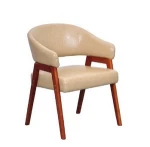Simple Style Good Surface Luxury Wooden Antique Dining Chair