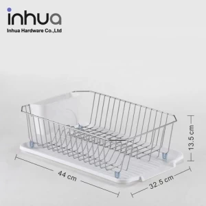 single tier dish rack  metal kitchen dish drying rack with storage holders for kitchen