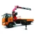 Import Sinotruk 14 ton howo 6x4 Knuckle Boom truck mounted crane from China