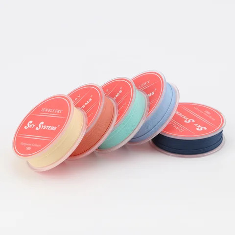 SKY T7 0.7mm 101~200# Jewelry Cord Polyester Cord Jewelry Accessories Bracelet and Necklace Material