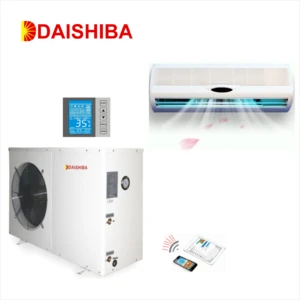 Small air source heat pump sanitary hot water heater 5kw house heating system DAIKIN compressor WIFI control