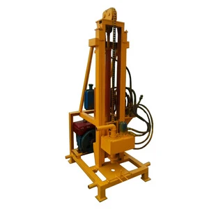 Small hydraulic water bore well rotary drilling machine / a small drill rig wells