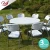 Import Small Simple Square Lightweight Long White Plastic Top Folding Table from China
