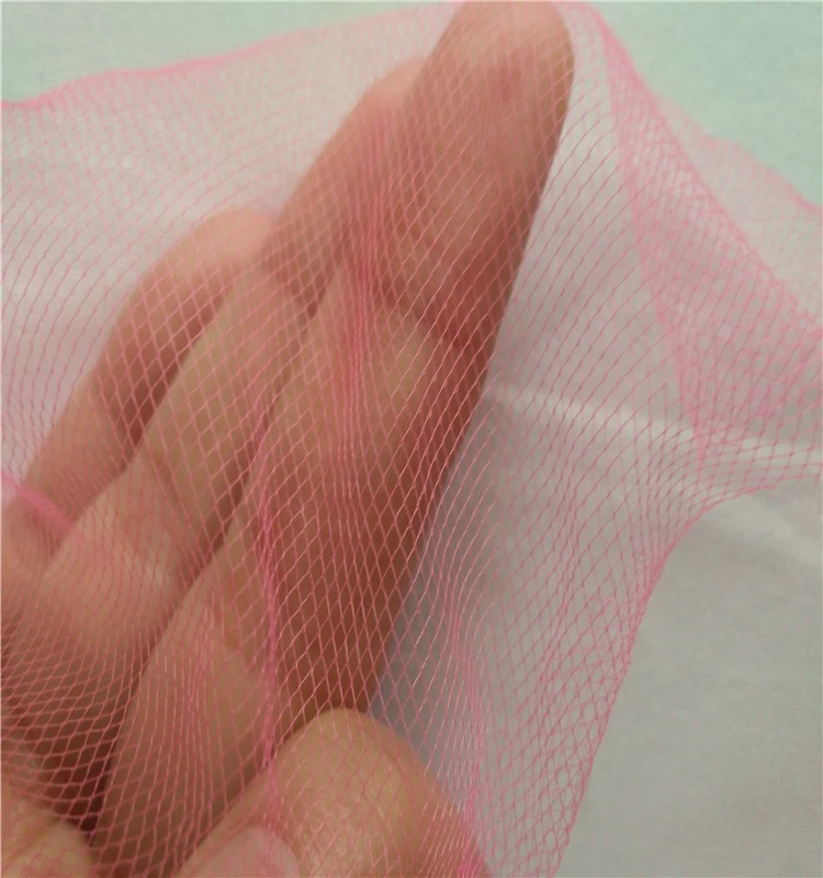soft recycled polyester dot tulle mesh fabric wholesale in China