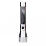 Solar Portable Flashlight Torch LED Light with Wonderful Design Eco-friendly Rechargeable Electric Torch
