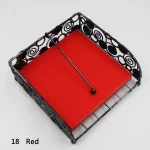 Solid Color Paper Napkin Festive & Party Plain Tissue Serviette 33*33cm Or Custom Napkins