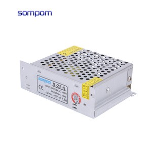 SOMPOM AC to DC Lighting Transformer Variable 5V 5.5A 25W Power Supply for LED Strips