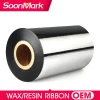 Soonmark custom 100*300mm 1&#x27;&#x27; core thermal transfer wax resin ribbon