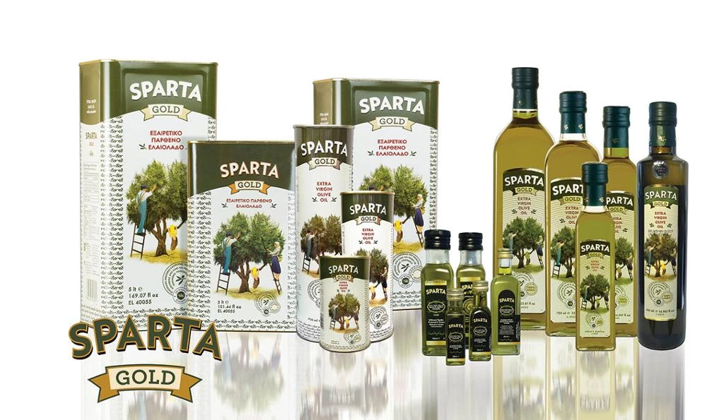 Sparta Extra Virgin Olive Oil 5L metal tin