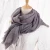 Import Spring new cotton and linen pure color hollow scarf, Foreign Trade Sen Department literary style ladies Shawl from China