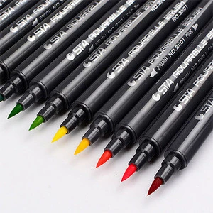 STA 3110 custom 0.4mm drawing pen Art marker watercolor brush marker pen water color marker pen for student