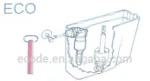 Stainless steel 316 Toilet Flush tank water conservation efficient stopper hanger for floating valve control
