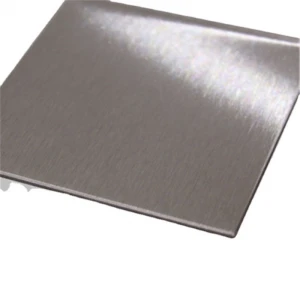 stainless steel brushed steel plate