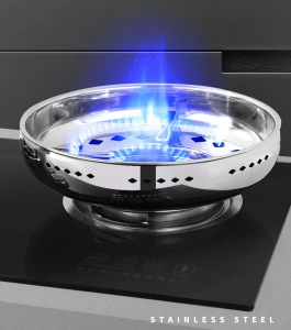 Stainless steel gas stove energy saving ring fire proof cover for home restaurant hotel