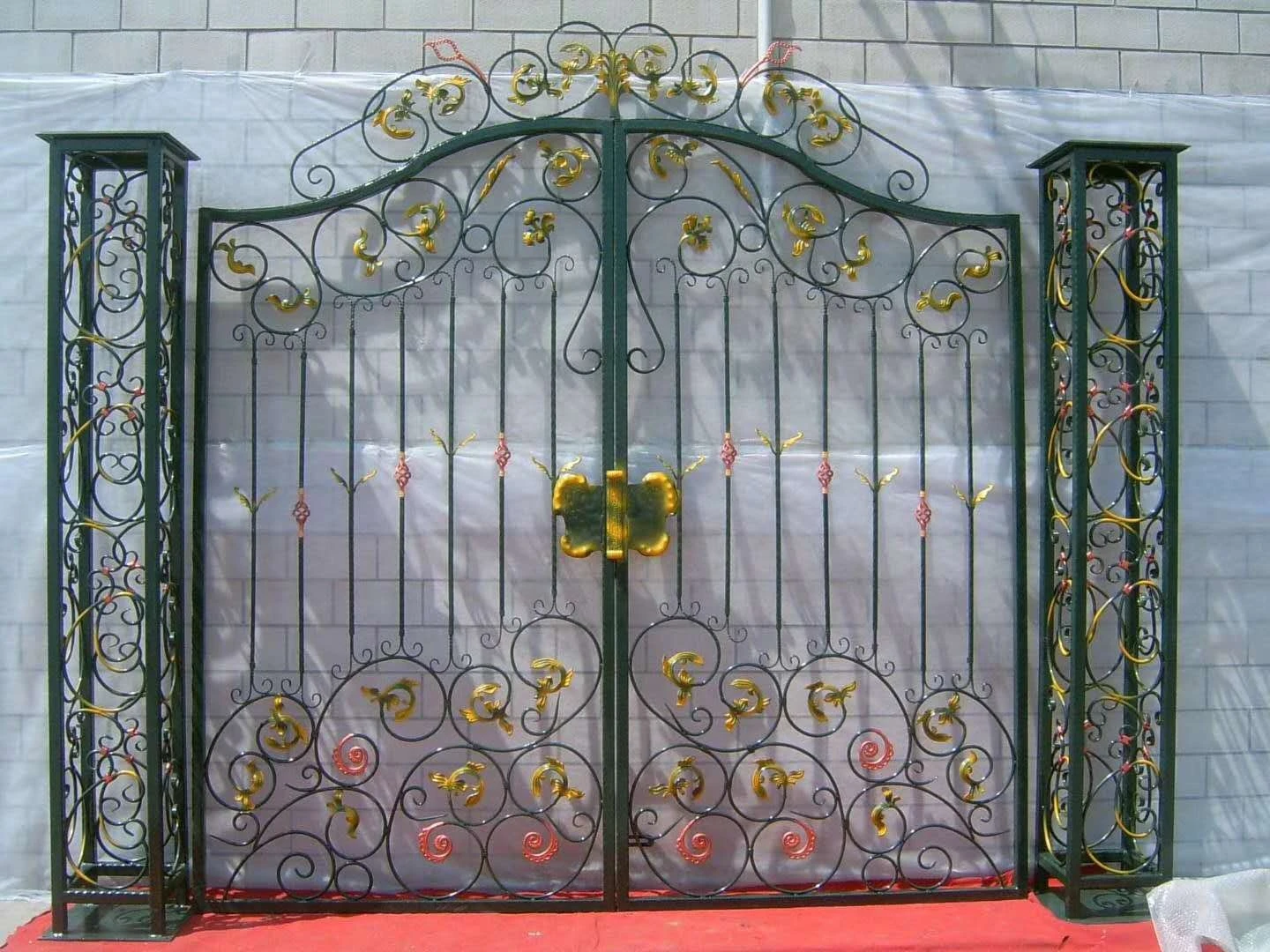 Steel Door Wrought iron gate design