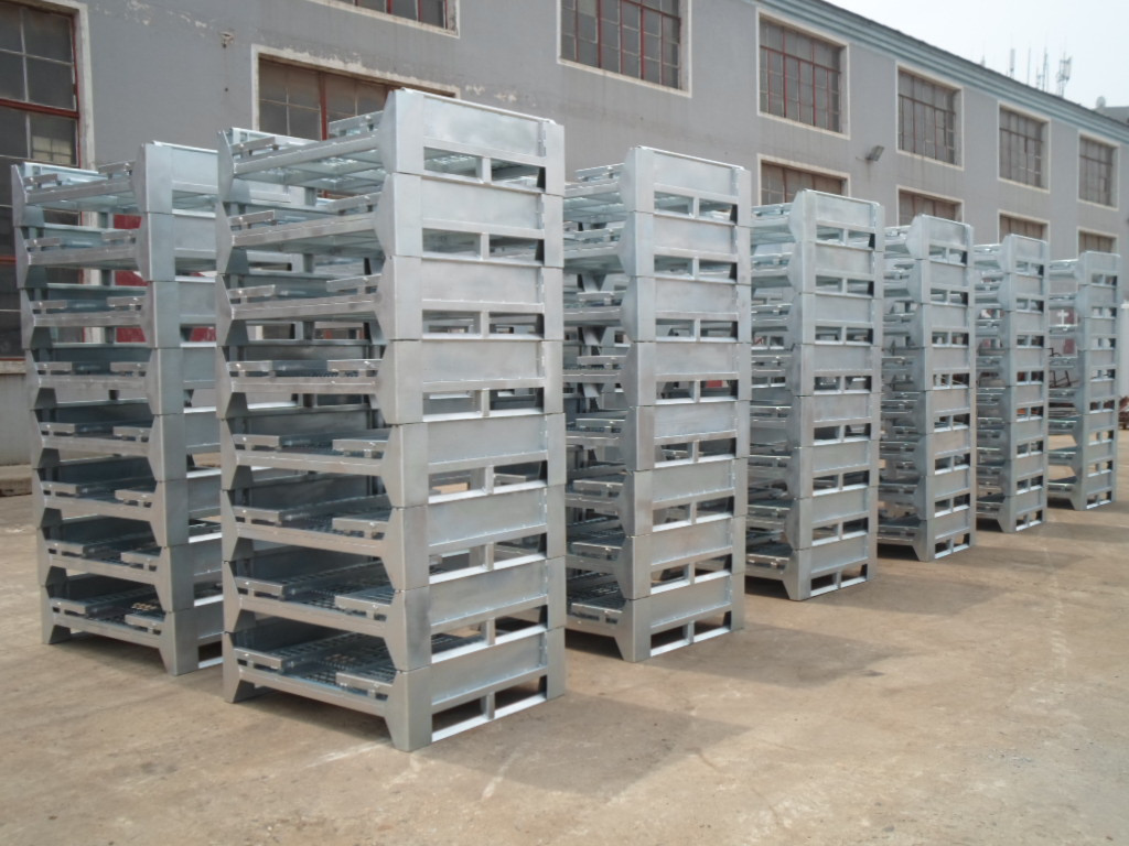 Pallet Racks Box Buy Steel Pallet Box Special Steel Wire Pallet Rack Steel Turnover Box ...