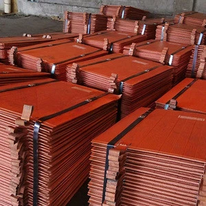 Stock 99.99% pure copper cathode / cathode copper