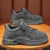 stock walking style   New Breathable Workwear Shoes Versatile Mens Anti slip and Wear resistant Leisure sports Shoes