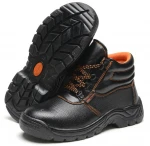 STOP PUNCTURE PU sole working steel toe safety boots and safety shoes and work boots