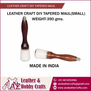 Sturdy Material Made Small Size Leather Craft DIY Tapered Maul