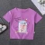 T-shirts Baby boys and girls cotton tops cartoon printed Children&#x27;s T-shirts Children&#x27;s clothing short sleeves summer wholesale
