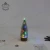 Import Tabletop Christmas Tree Miniature Pine Frosted With LED Design Trees With Wood Base Crafts Home Ornaments Decoracion Navidad from China