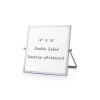 Tabletop Double-Sided 10x10 Inches Mini Dry Erase Magnetic Desktop Whiteboard