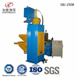 tablets various iron briquetting pressing waste brass chip block making machine