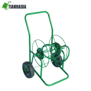 TC4720 Metal two wheel garden tool cart ,  Hose reel cart , Garden cart