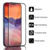 tempered glass 9D screen protector, 9D Full cover Silkscreen, Anti-Fingerprint protector for iPhone X 11 12 7/8 6SP/7P