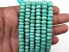 The Best Quality In Natural Amazonite Gemstone Micro Faceted Rondelle Beads